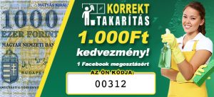 Takarítás kupon