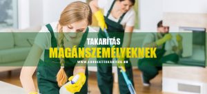 Takarítás magánszemélyeknek
